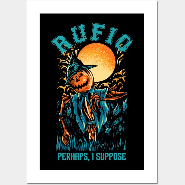 Rufio Anybody Out There Wall Art by NEW ANGGARA